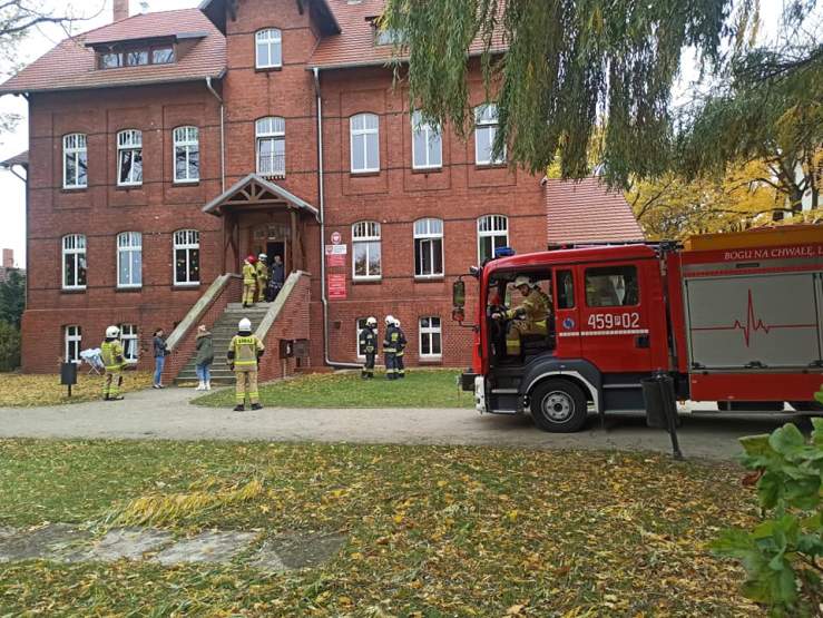 Strażacka interwencja w Młodzieżowym Ośrodku Wychowawczym w Cerekwicy   