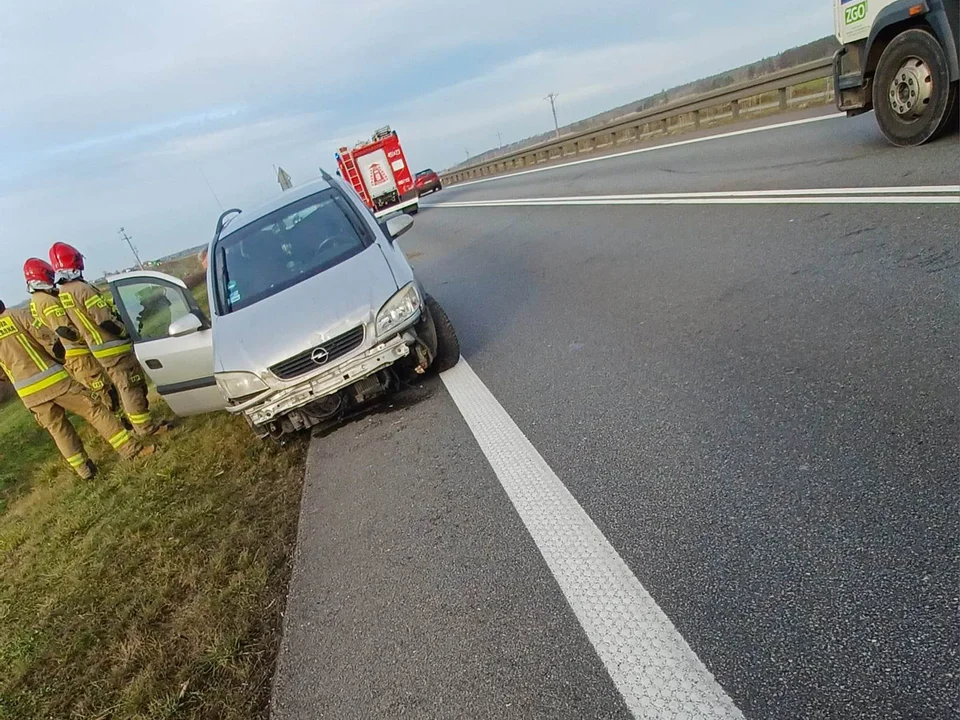 Wypadek na DK 11 w Wolicy Pustej. Jedna osoba odniosła obrażenia - Zdjęcie główne