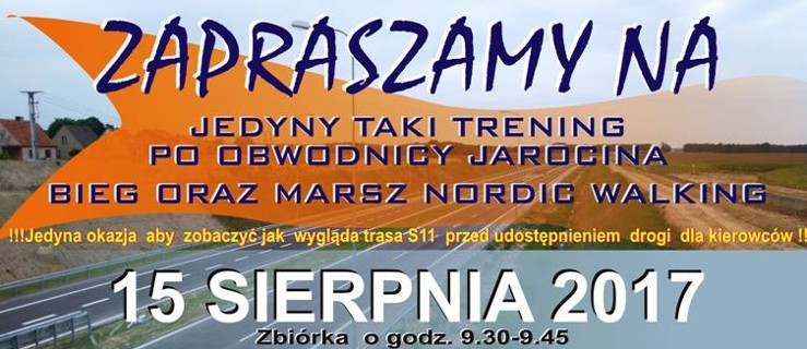 Bieg i marsz obwodnicą Jarocina. Weź udział! - Zdjęcie główne