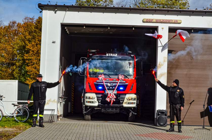 OSP Wilkowyja z wozem bojowym za prawie milion złotych 