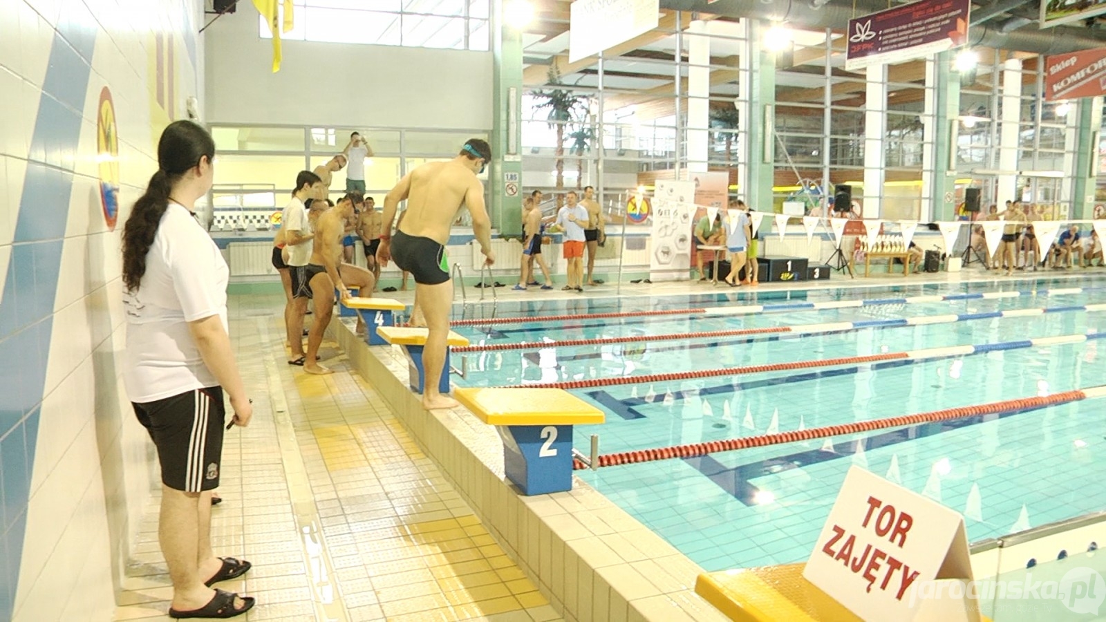 Mistrzostwa Wielkopolski Strażaków w pływaniu - Zdjęcie główne