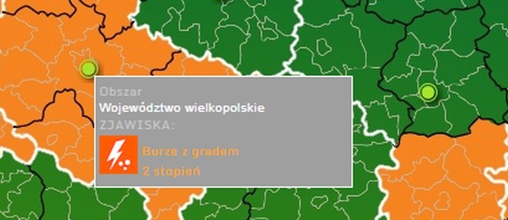 UWAGA. Wieczorem i w nocy możliwe burze z gradem  - Zdjęcie główne