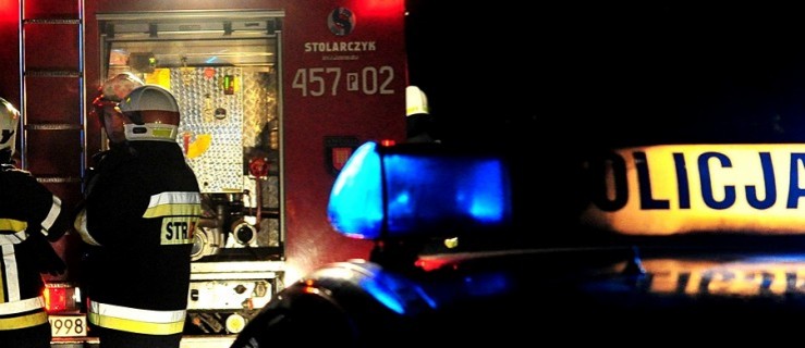 Pogotowie, straż pożarna i policja w akcji  - Zdjęcie główne