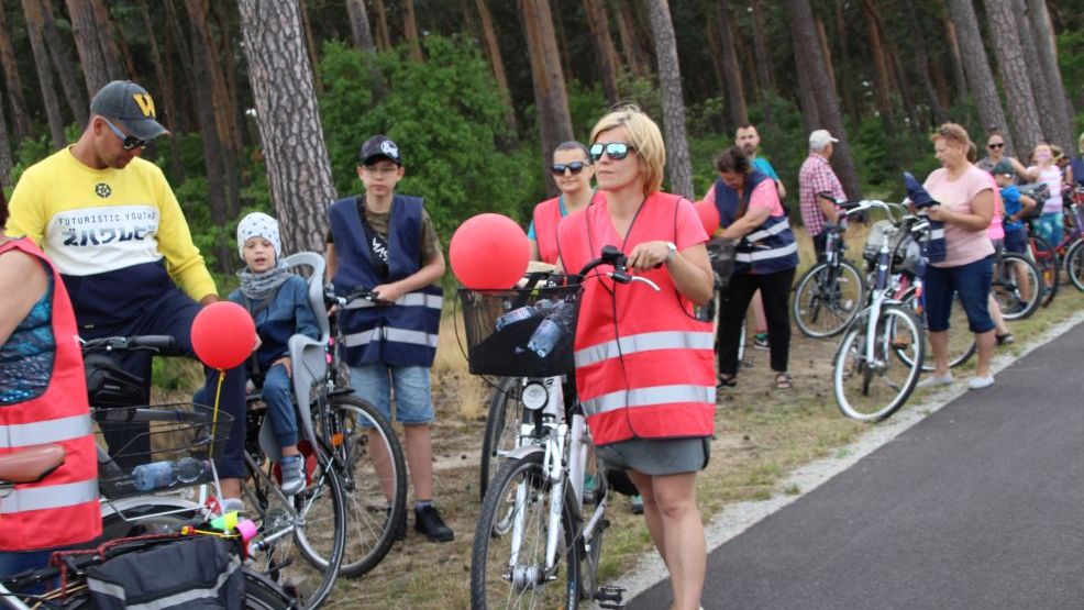 Otwarcie ścieżki rowerowej Jarocin - Żerków 