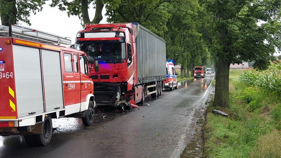 W tragicznym wypadku koło Odolanowa zginął 32-letni mieszkaniec Kotlina    