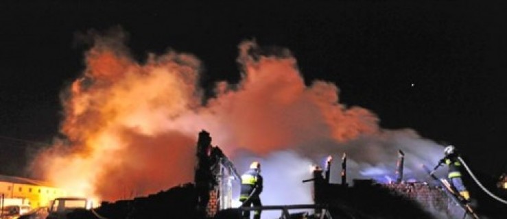 Pożar w Jaraczewie [WIDEO]  - Zdjęcie główne