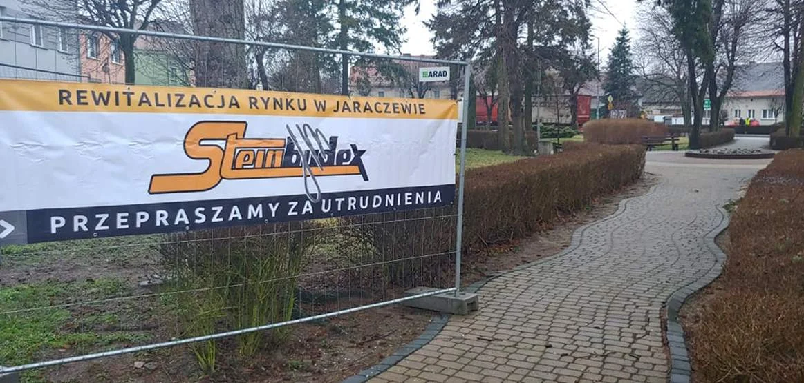 Trzy miliony w rewitalizację rynku w Jaraczewie [ZDJĘCIA] - Zdjęcie główne