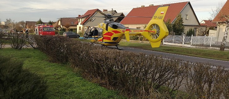 Najpierw wezwano karetkę, a potem śmigłowiec LPR-u   - Zdjęcie główne