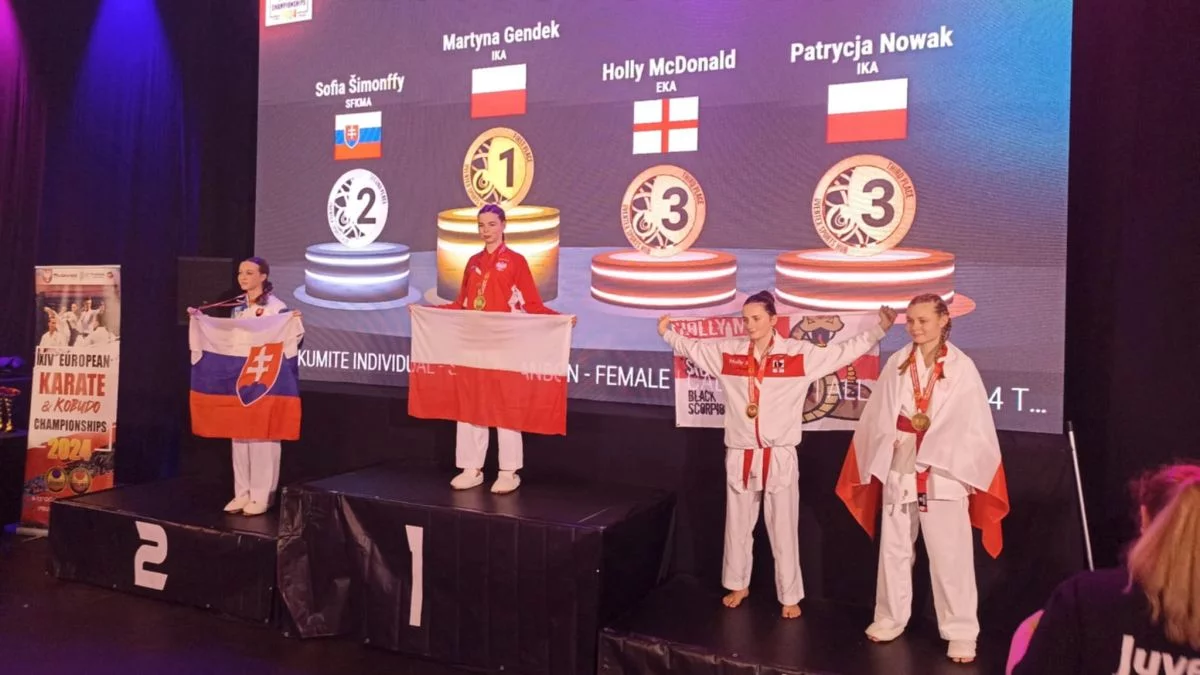 Martyna Gendek Mistrzynią Europy w karate [ZDJĘCIA] - Zdjęcie główne