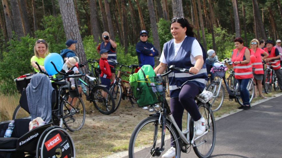 Otwarcie ścieżki rowerowej Jarocin - Żerków 