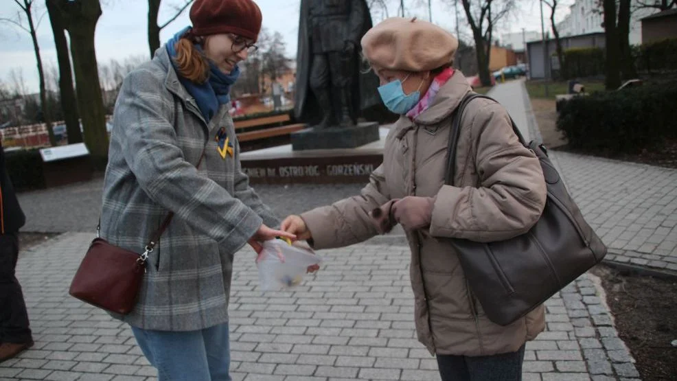 Jarocin solidarny z Ukrainą. Pokojowe spotkanie w parku 