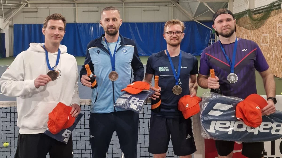 Dawid Piróg brązowym medalistą Mistrzostw Polski Polskiej Ligi Tenisa