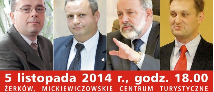 DZISIAJ - Debata kandydatów na burmistrza Żerkowa - Zdjęcie główne