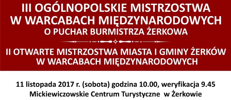 Zgłoś się i powalcz o zwycięstwo w warcabowych mistrzostwach - Zdjęcie główne