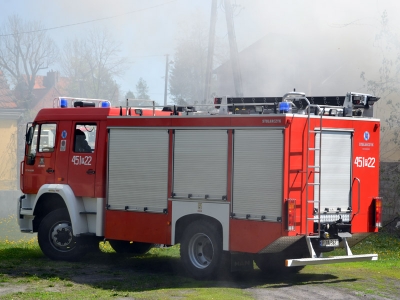 Pożar złomowiska w Witaszycach - Zdjęcie główne