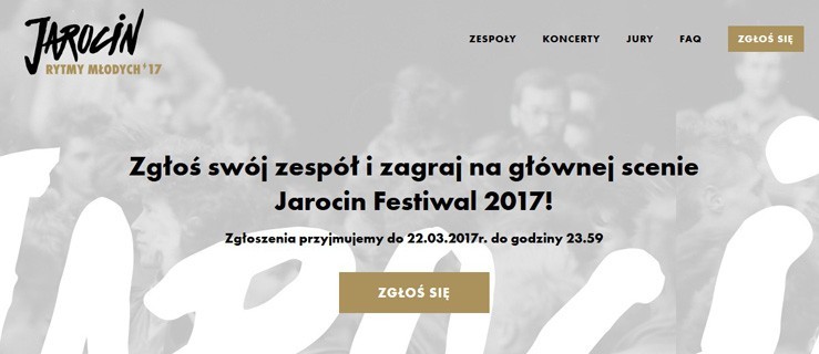 Jarocin Festiwal 2017. Ruszają Jarocińskie Rytmy Młodych - Zdjęcie główne