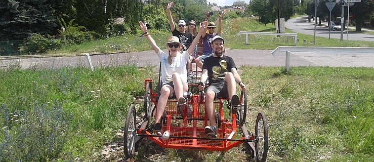 Niedziela na torach. Pojedź drezyną rowerową  - Zdjęcie główne