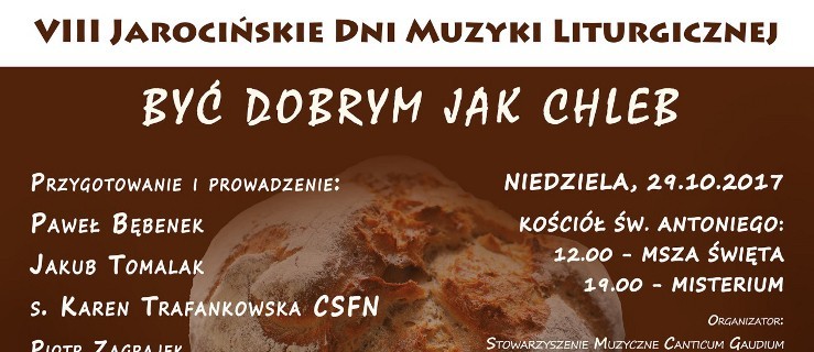  Dni Muzyki Liturgicznej po raz ósmy. Misterium w niedzielę - Zdjęcie główne