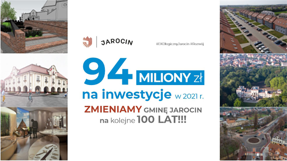 94 mln zł na inwestycje w 2021 roku. Priorytetem Jarociński Program Budowy Dróg - Zdjęcie główne