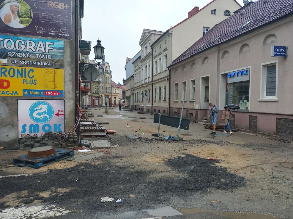 Trzy duże inwestycje w centrum Jarocina. Kiedy skończą rozkopywanie miasta? 