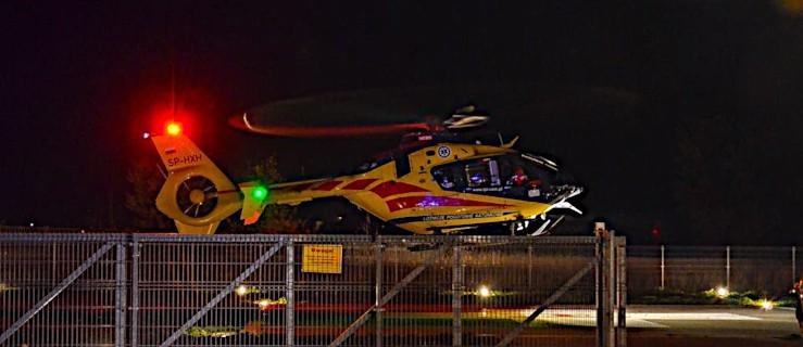 W nocy lądował śmigłowiec LPR-u  - Zdjęcie główne