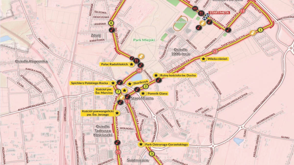 UWAGA, spore utrudnienia w ruchu, zamkną pół miasta - już dzisiaj Rockrun Jarocin. Podajemy szczegóły