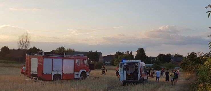 Wypadek motolotniarza pod Jarocinem. "To wyglądało koszmarnie" [ZDJĘCIA] - Zdjęcie główne