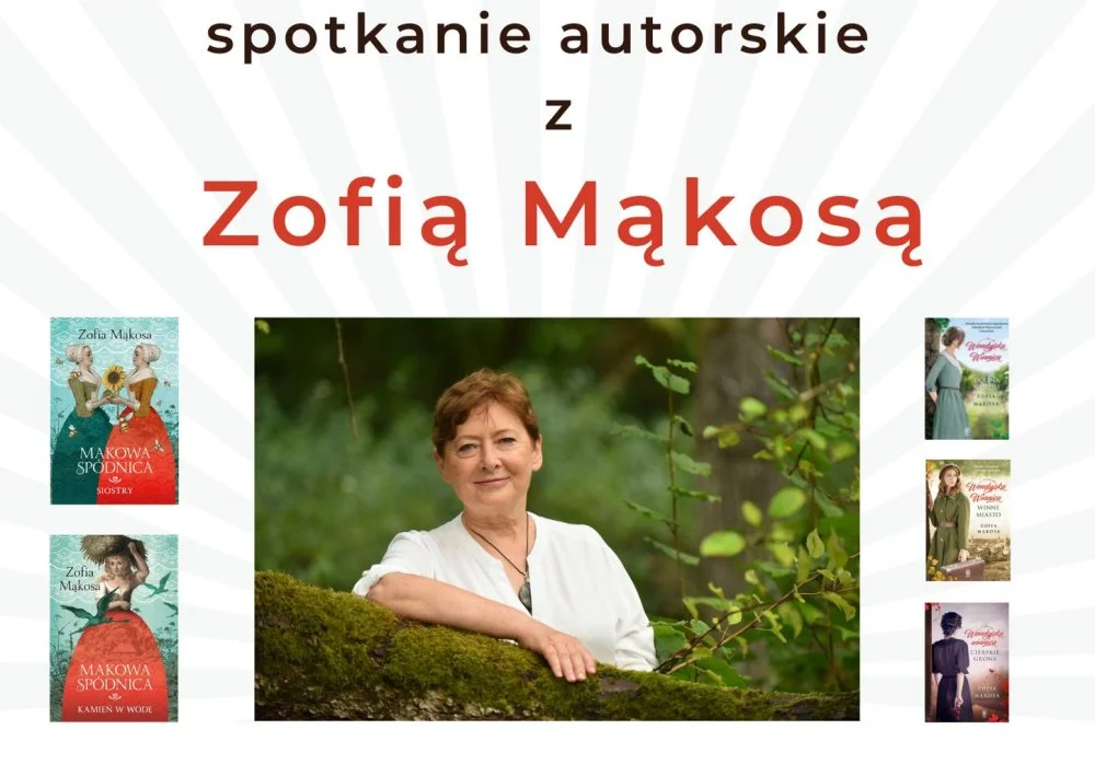 Spotkanie autorskie z Zofią Mąkosą w Boguszynie - Zdjęcie główne