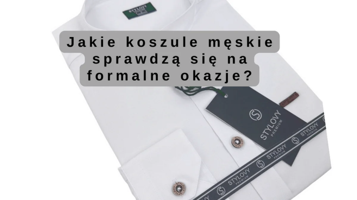 Jakie koszule męskie sprawdzą się na formalne okazje? - Zdjęcie główne