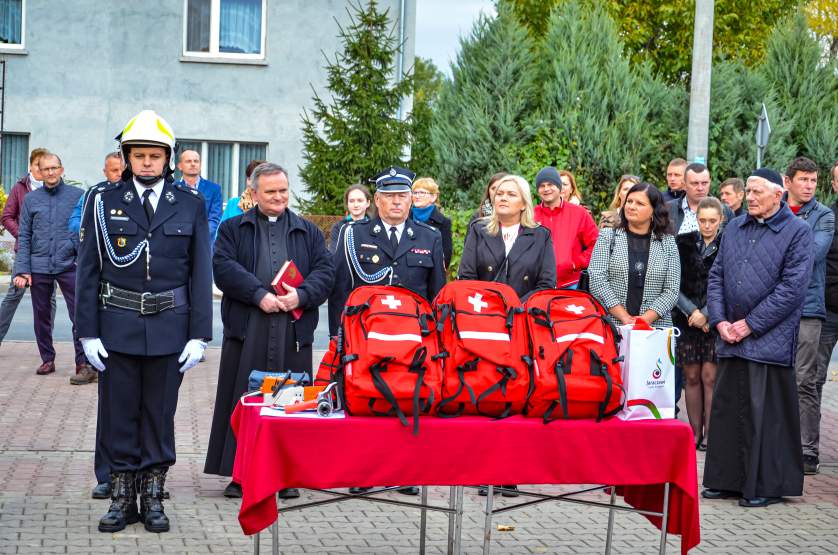 Ślubowanie Dziecięcych i Młodzieżowych Drużyn Pożarniczych OSP Golina   