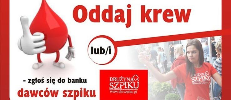 Zbiórka krwi razem z fundacją - Zdjęcie główne