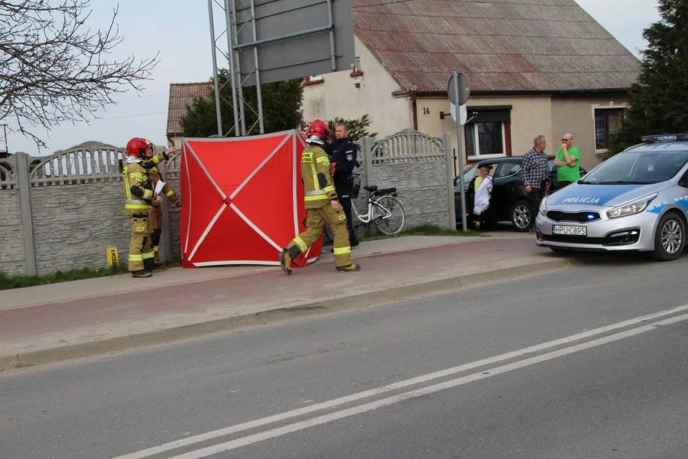 Śmiertelne zdarzenie na ul. Glinki w Jarocinie. Nie żyje rowerzysta      - Zdjęcie główne