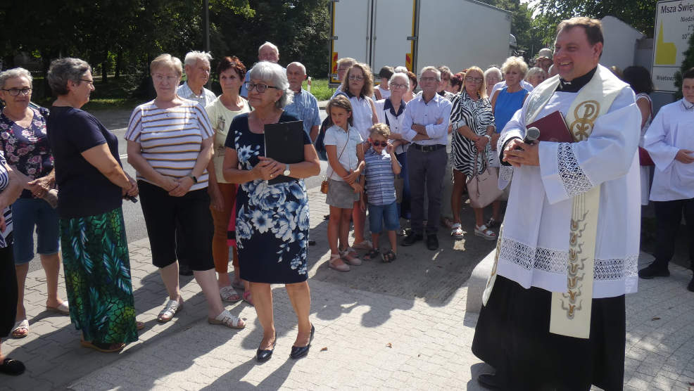 Witaszyce. Poświęcono odnowioną kapliczkę z figurą Matki Bożej