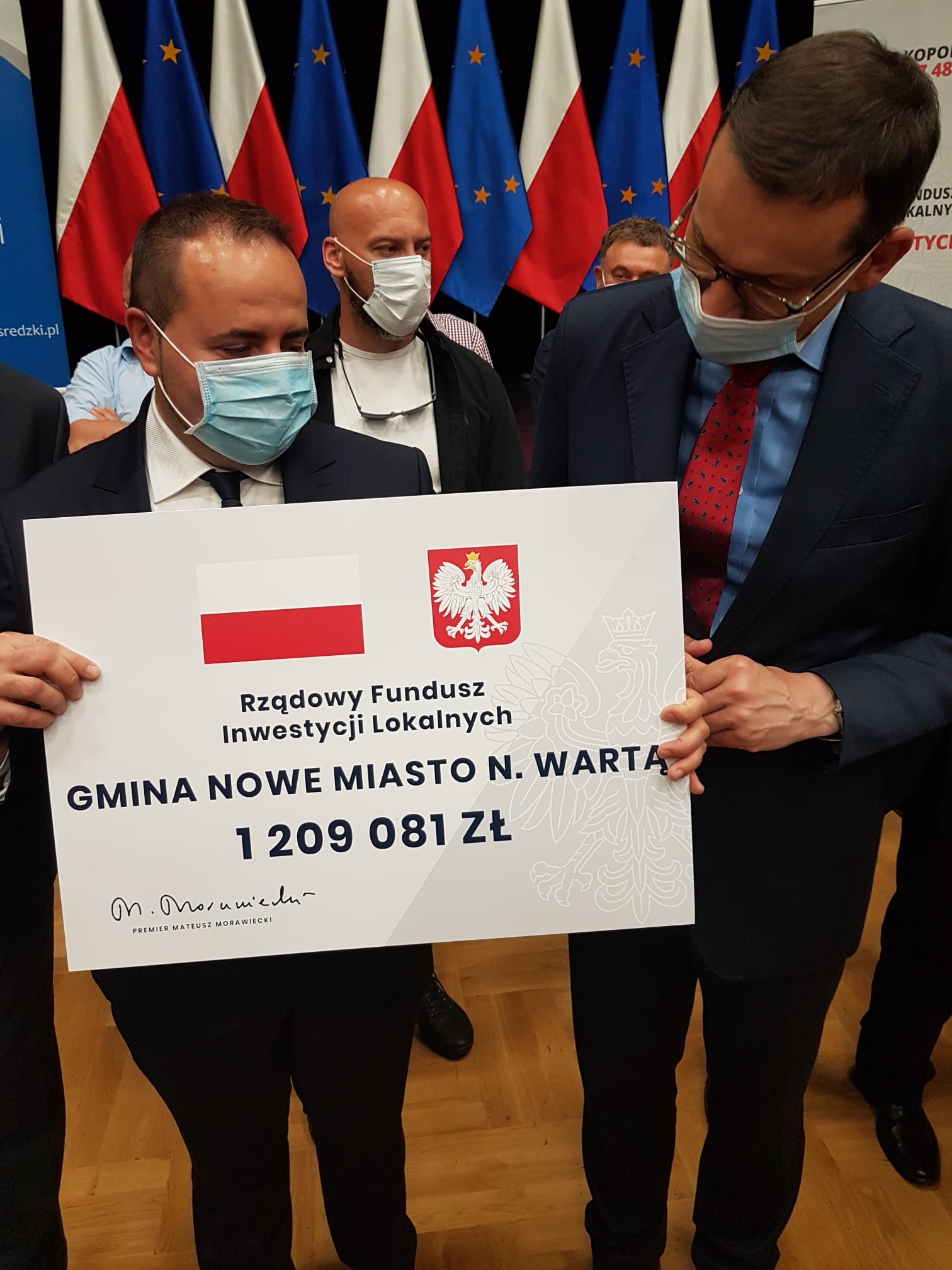 Nowe Miasto z czekiem na przeszło milion - Zdjęcie główne