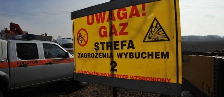 Rozszczelniony gazociąg zabezpieczony. Trwa usuwanie awarii - Zdjęcie główne