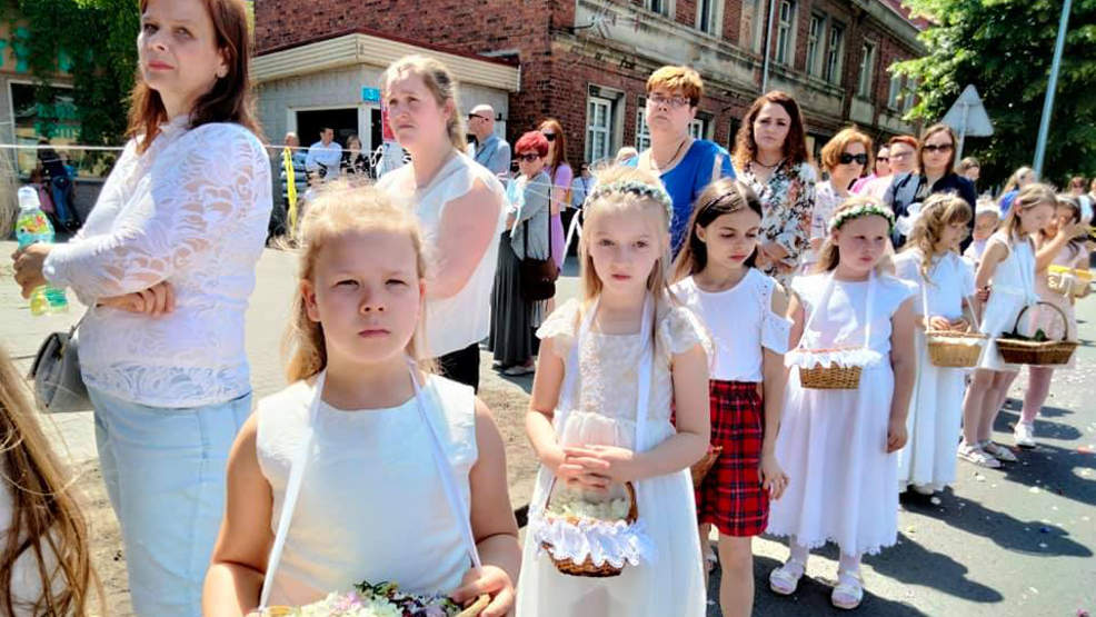 Jarocin. Jak wyglądała procesja Bożego Ciała z kościoła św. Marcina do Chrystusa Króla?