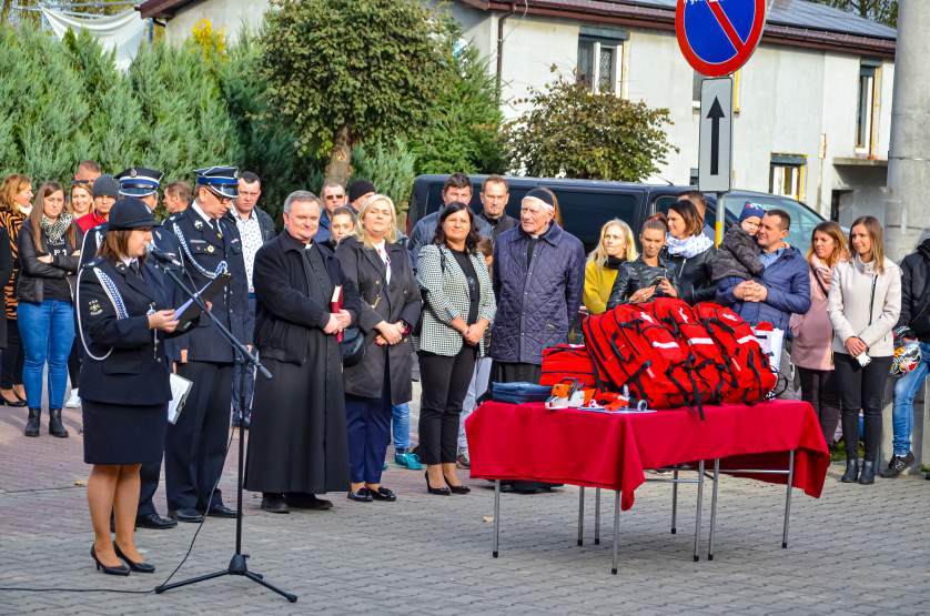 Ślubowanie Dziecięcych i Młodzieżowych Drużyn Pożarniczych OSP Golina   