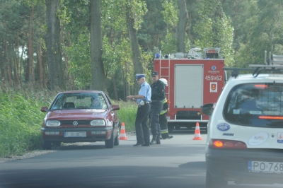 Wypadek na drodze Jarocin - Żerków - Zdjęcie główne