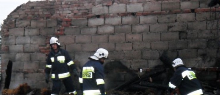 Pożar w Stęgoszy. Policja zatrzymała podpalacza - Zdjęcie główne