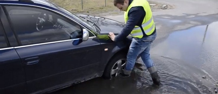 Wyjechał na drogę powiatową. A tam niespodzianka…  - Zdjęcie główne