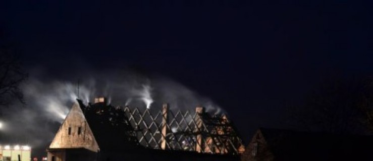Pożar domu w Elżbietowie  - Zdjęcie główne