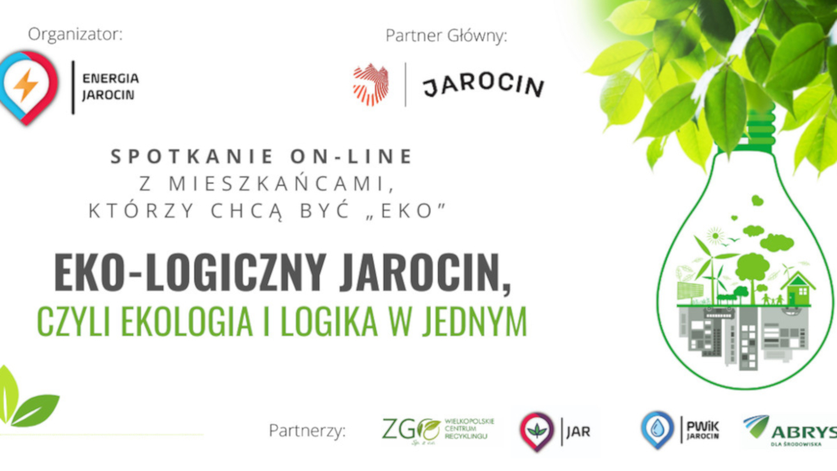 Jarocin. Eko-spotkanie dla mieszkańców tylko online - Zdjęcie główne