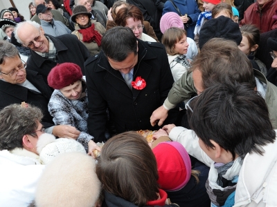 11 listopada 2010 ŚW MARCIN NA RYNKU W JAROCINIE - Zdjęcie główne