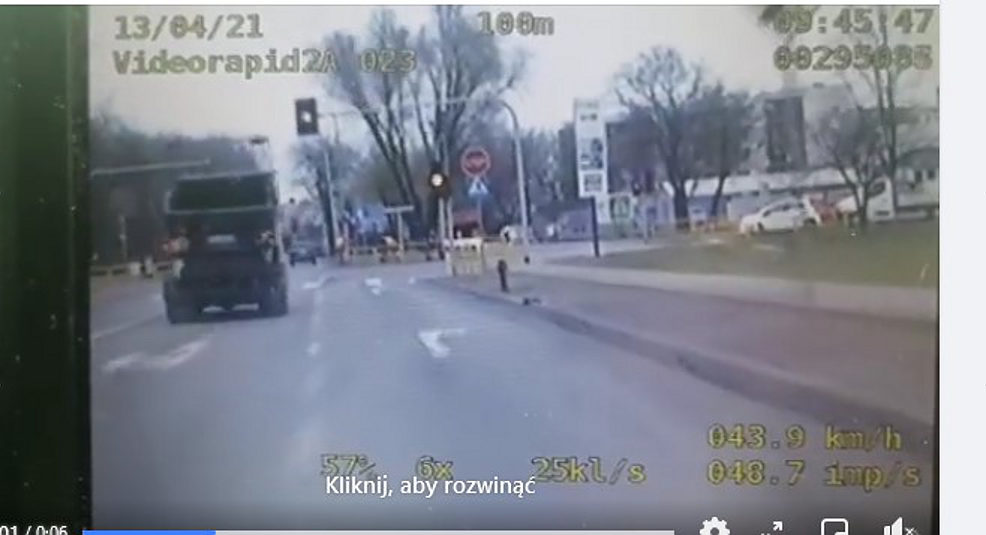 Jarocin. Kierowca śmieciarki za nic ma przepisy 