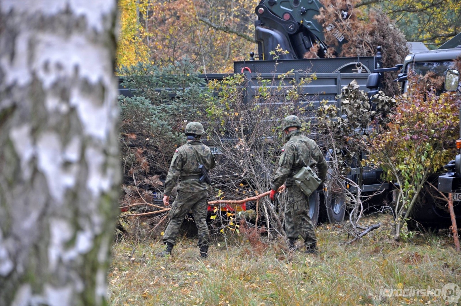 16. jarociński batalion remontu lotnisk w akcji - Zdjęcie główne