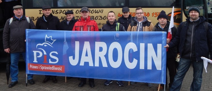 Jarociniacy  na marszu w Warszawie - Zdjęcie główne