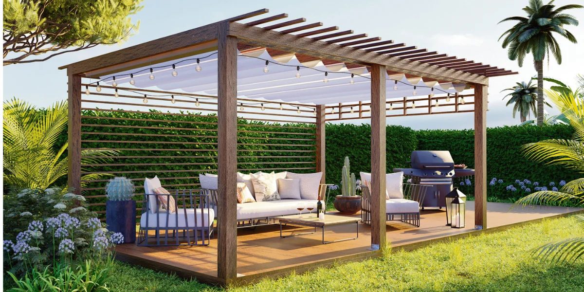 Pergola - pomysł na klimatyczne miejsce relaksu na świeżym powietrzu - Zdjęcie główne