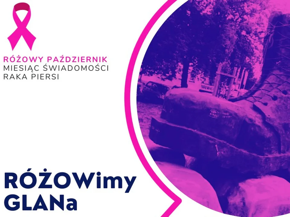 Pomnik Glana przysłuży się walce z rakiem piersi. Akcja w najbliższą środę - Zdjęcie główne