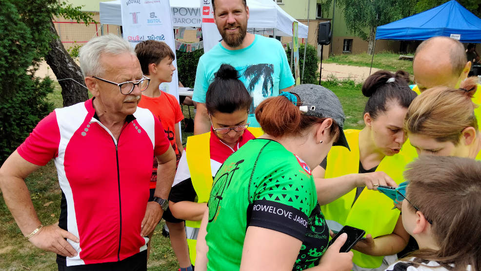 130 osób bawiło się na podchodach RoweLOVE Jarocin