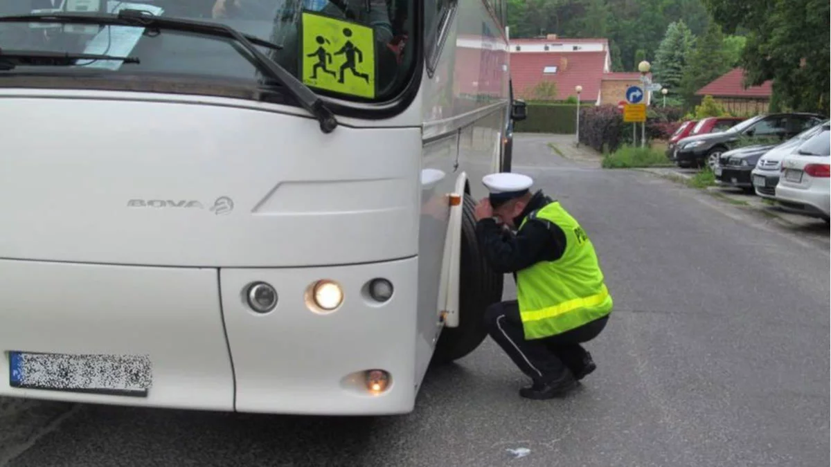 Zadbaj o bezpieczeństwo swojego dziecka - zgłoś kontrolę autobusu. Policja podaje punkty, gdzie to można zrobić